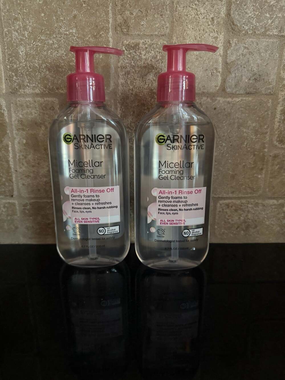 Garnier SkinActive Micellar Foaming Gel Cleanser Oil-Free 6.7 fl oz